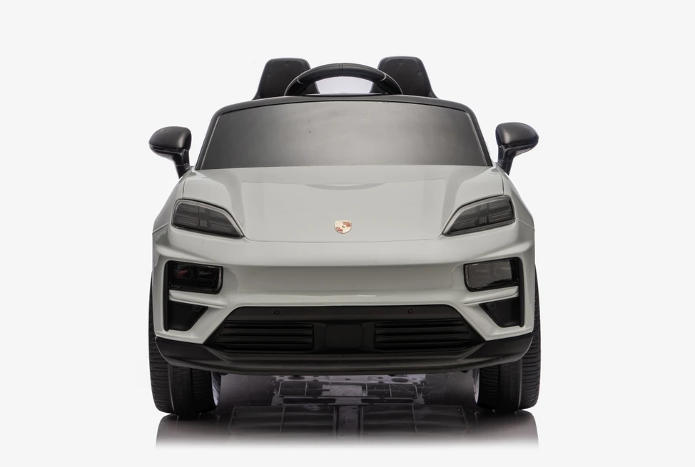 Vaikiškas elektromobilis Porsche Macan pilkas