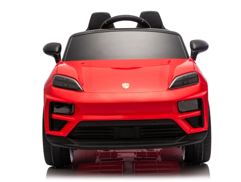 Vaikiškas elektromobilis Porsche Macan raudonas