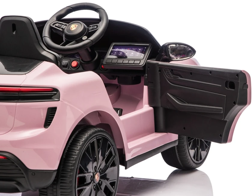 Vaikiškas elektromobilis Porsche Macan rožinis