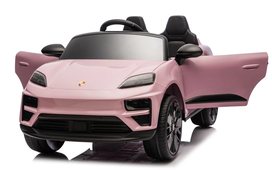 Vaikiškas elektromobilis Porsche Macan rožinis