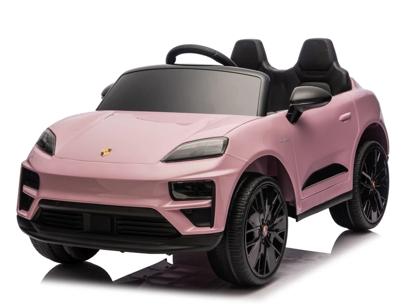 Vaikiškas elektromobilis Porsche Macan rožinis