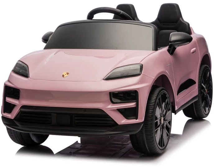 Vaikiškas elektromobilis Porsche Macan rožinis