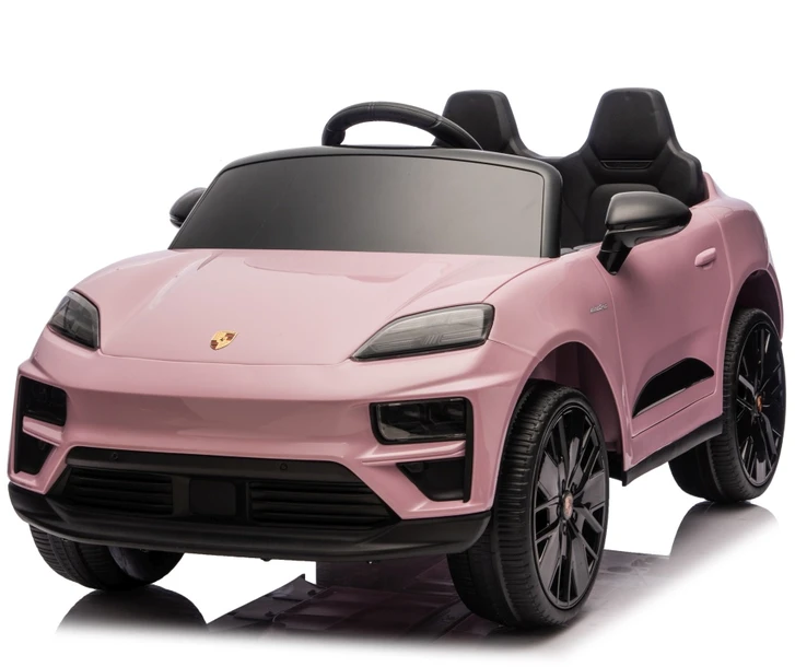 Vaikiškas elektromobilis Porsche Macan rožinis