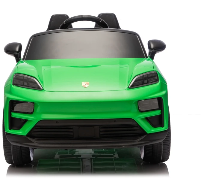 Vaikiškas elektromobilis Porsche Macan žalias