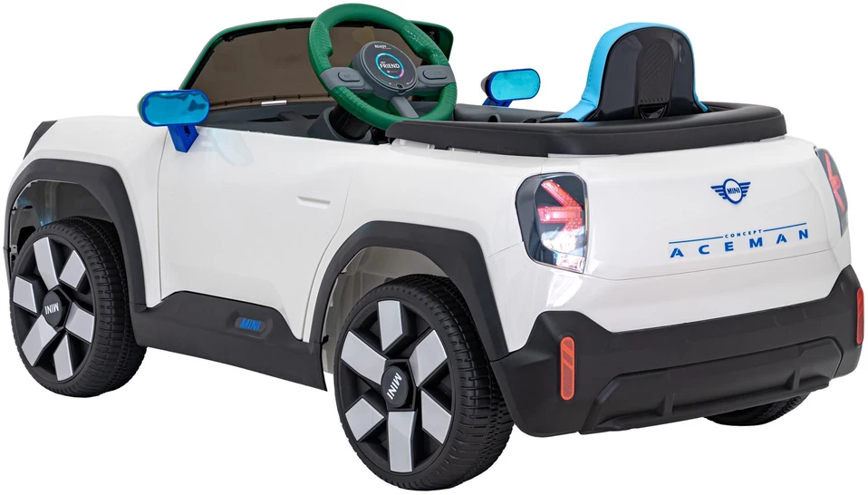 Elektromobilis Mini Concept Aceman, Baltas