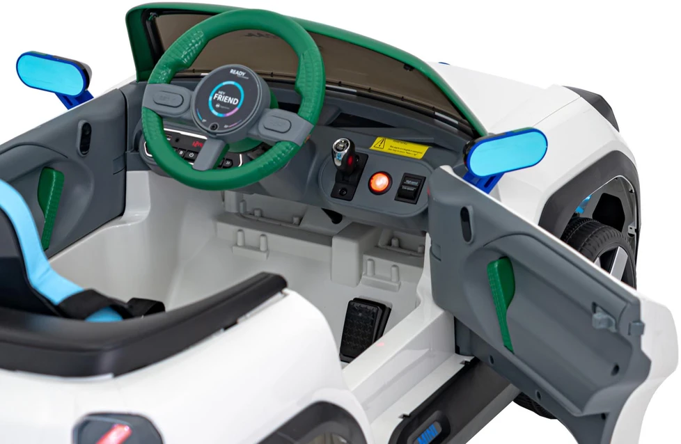 Elektromobilis Mini Concept Aceman, Baltas