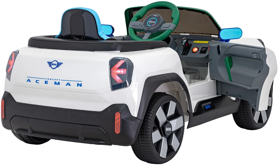 Elektromobilis Mini Concept Aceman, Baltas