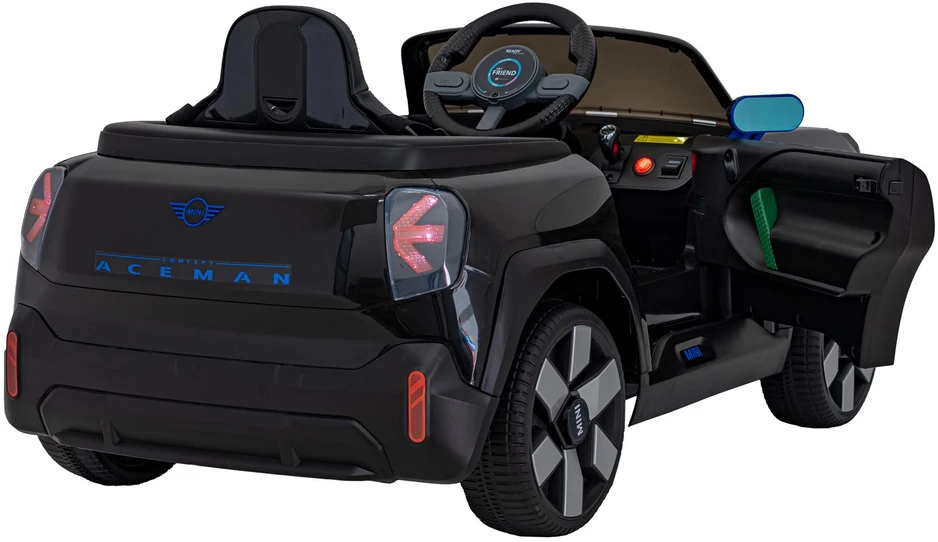 Elektromobilis Mini Concept Aceman, Juodas