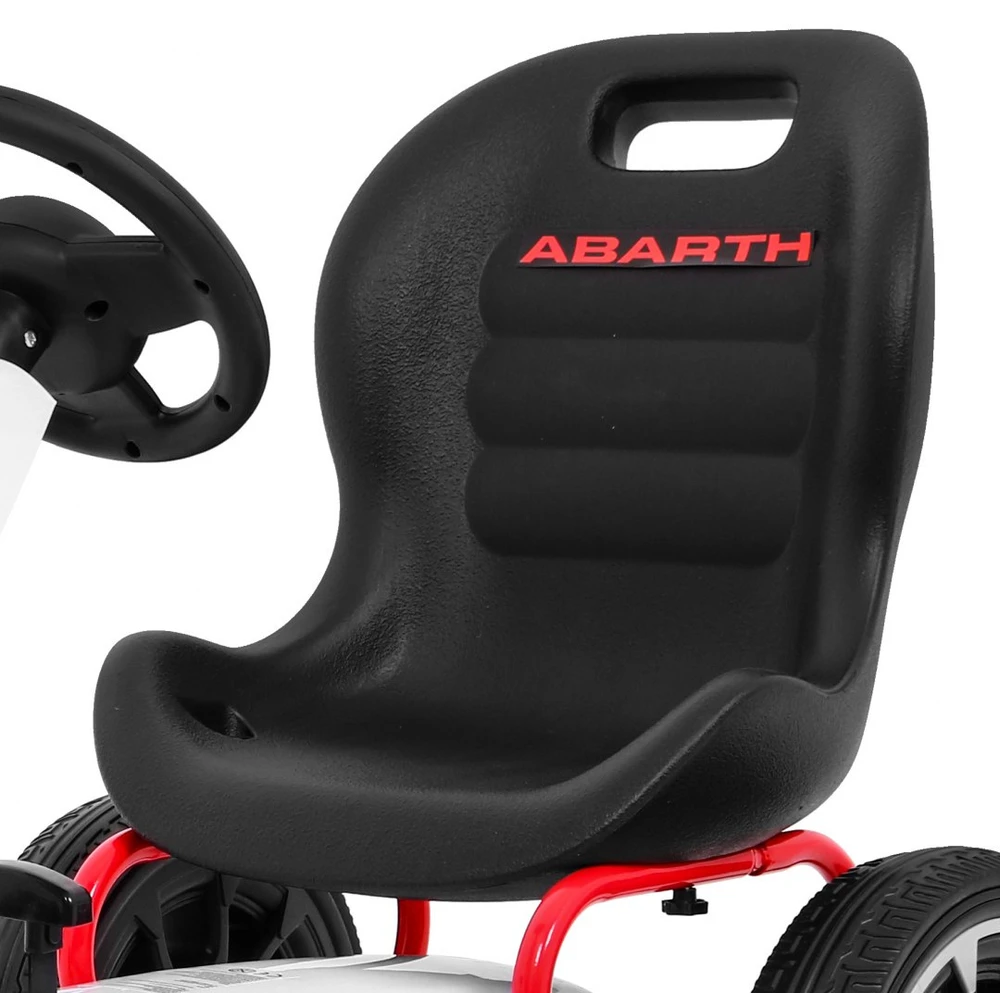 Ramiz Minamas kartingas GoKart ABARTH baltos spalvos