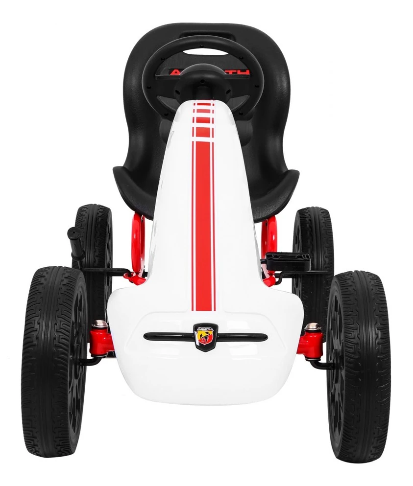 Ramiz Minamas kartingas GoKart ABARTH baltos spalvos