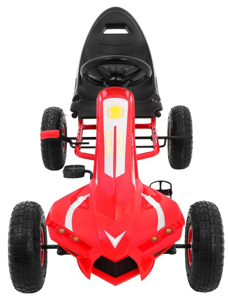 Roger Minamas kartingas GoKart Chamiopn raudonos spalvos