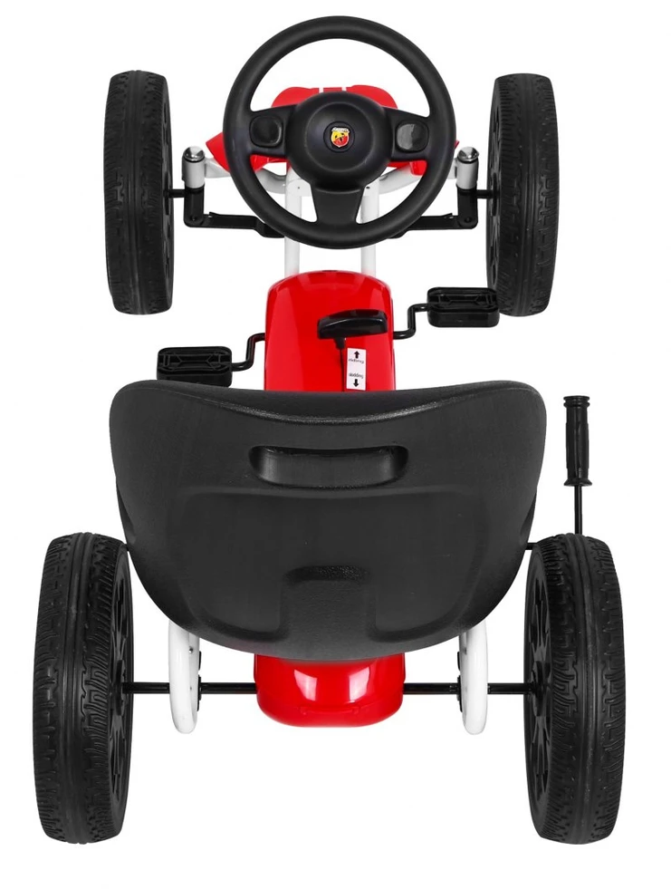 Ramiz Minamas kartingas GoKart ABARTH raudonos spalvos