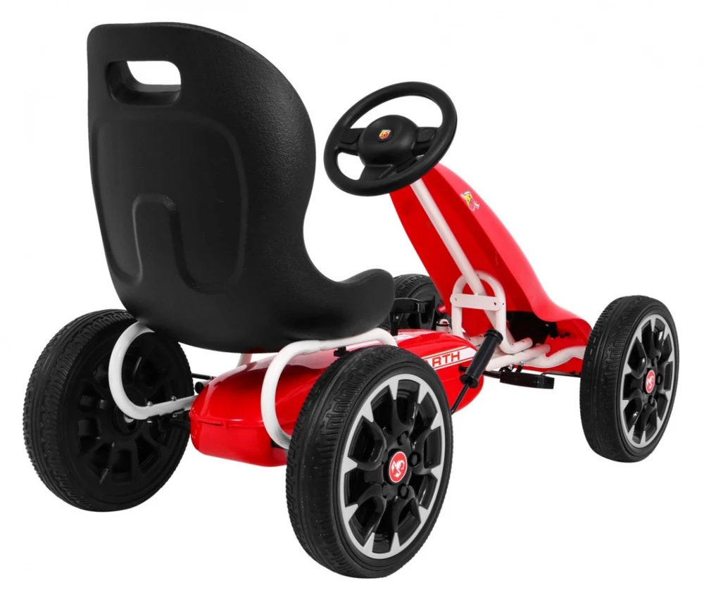 Ramiz Minamas kartingas GoKart ABARTH raudonos spalvos