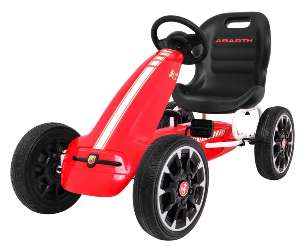Ramiz Minamas kartingas GoKart ABARTH raudonos spalvos