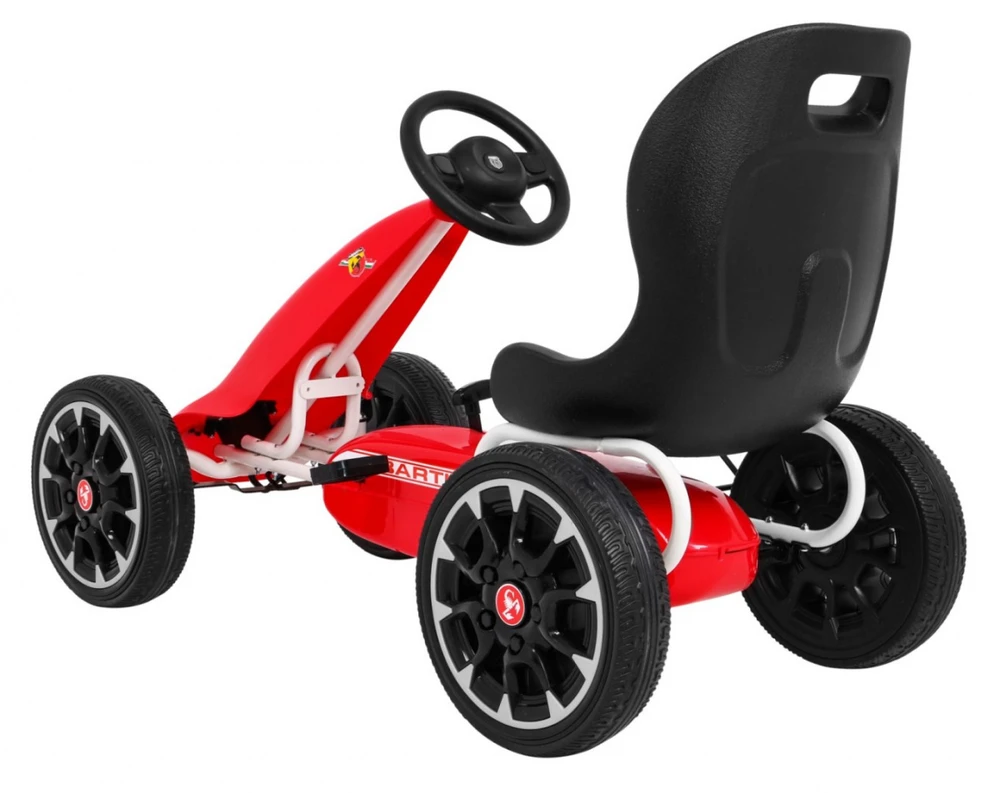 Ramiz Minamas kartingas GoKart ABARTH raudonos spalvos