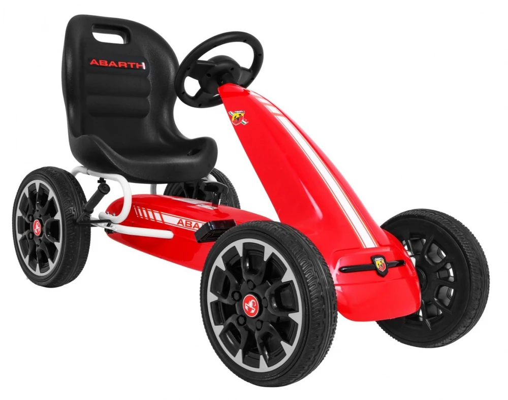 Ramiz Minamas kartingas GoKart ABARTH raudonos spalvos