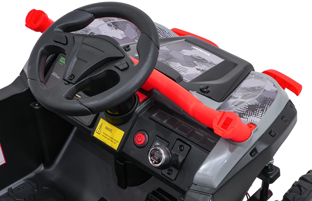 Elektrinis Buggy Kawasaki TERYX KRX1000, Raudona