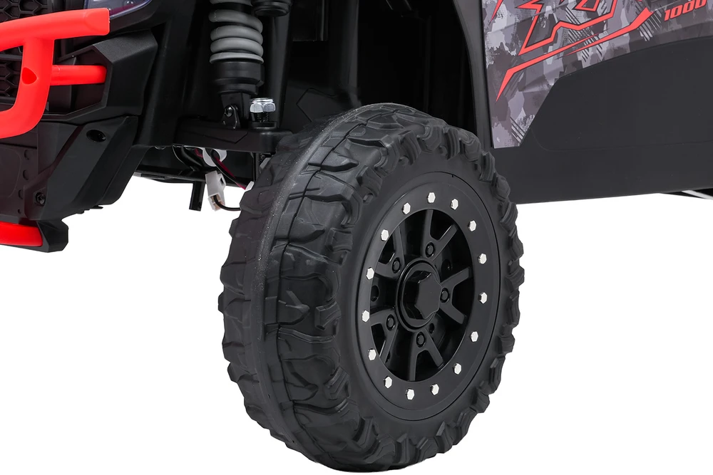 Elektrinis Buggy Kawasaki TERYX KRX1000, Raudona