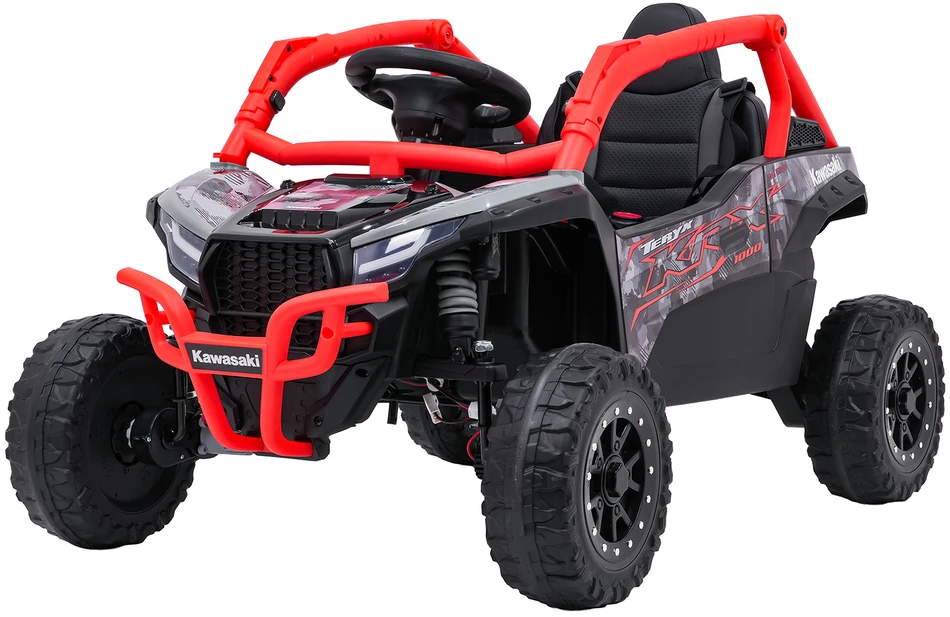 Elektrinis Buggy Kawasaki TERYX KRX1000, Raudona