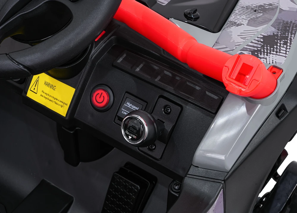 Elektrinis Buggy Kawasaki TERYX KRX1000, Raudona