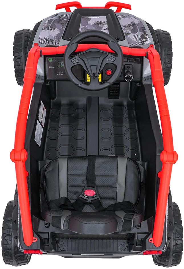 Elektrinis Buggy Kawasaki TERYX KRX1000, Raudona