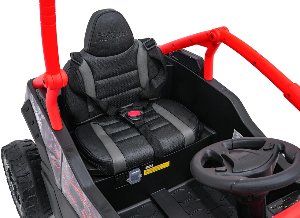Elektrinis Buggy Kawasaki TERYX KRX1000, Raudona