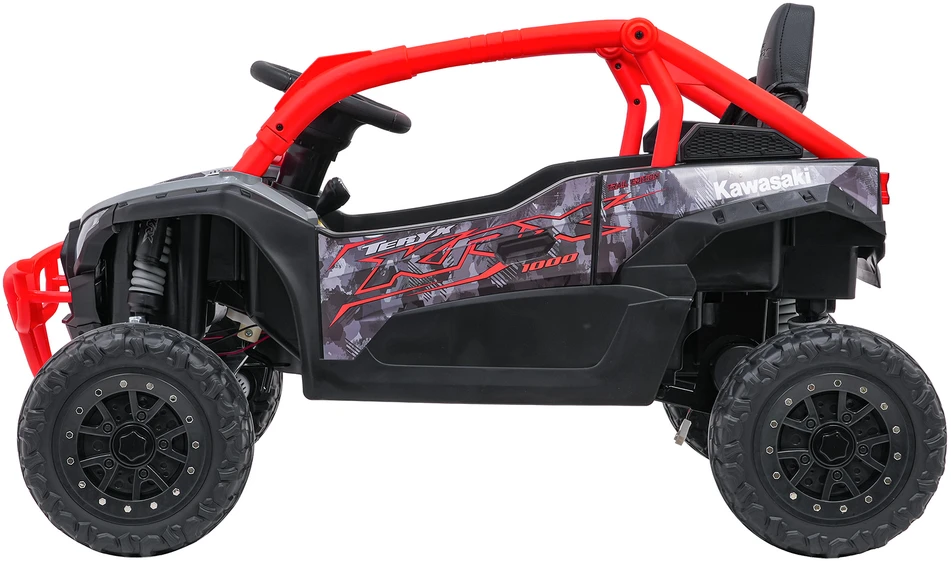 Elektrinis Buggy Kawasaki TERYX KRX1000, Raudona