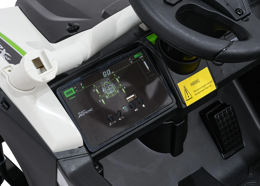 Elektrinis Buggy Kawasaki TERYX KRX1000, Pilkas