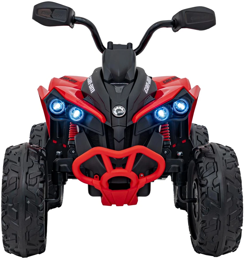Elektrinis keturratis Maverick ATV, Raudona