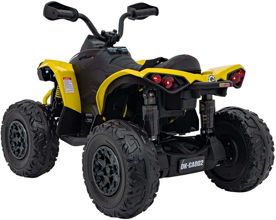 Elektrinis keturratis Maverick ATV, Geltona