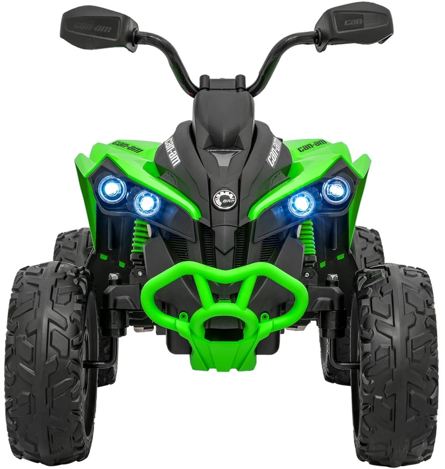 Elektrinis keturratis Maverick ATV, Žalias