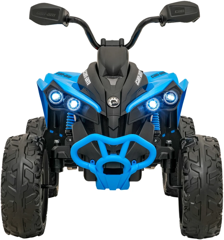 Ramiz Mėlyna Elektrinis keturratis Maverick ATV, Mėlyna