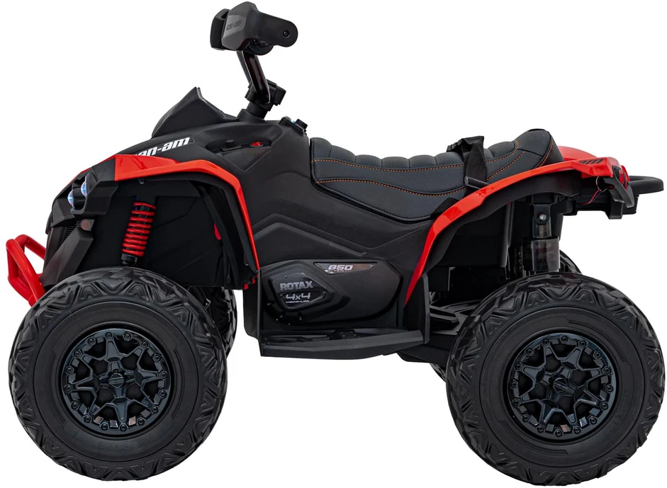 Elektrinis keturratis Maverick ATV, Raudona