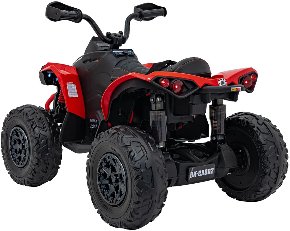 Elektrinis keturratis Maverick ATV, Raudona