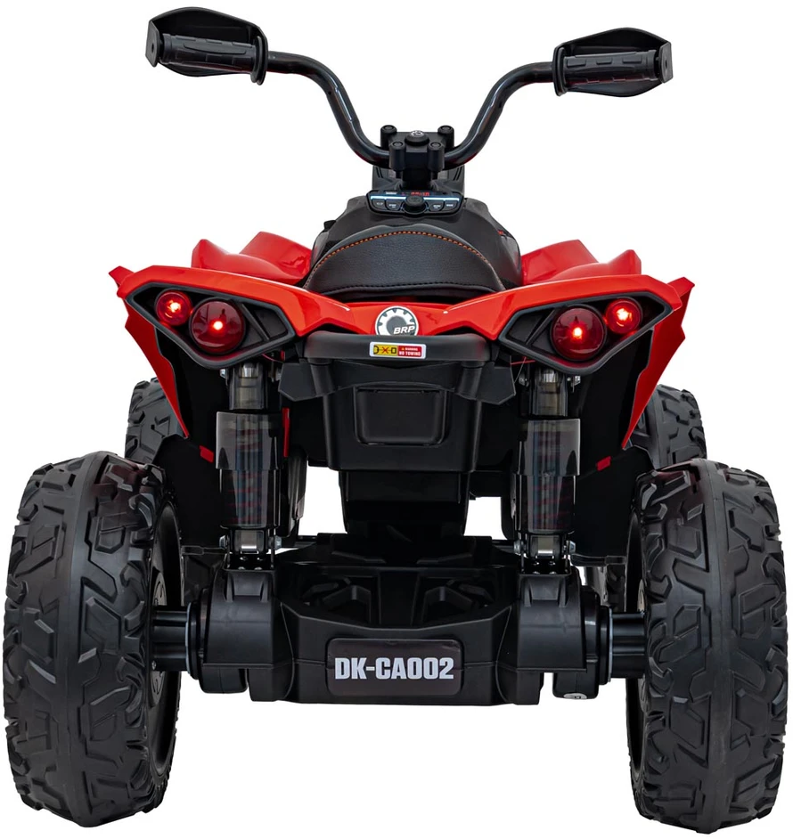 Elektrinis keturratis Maverick ATV, Raudona