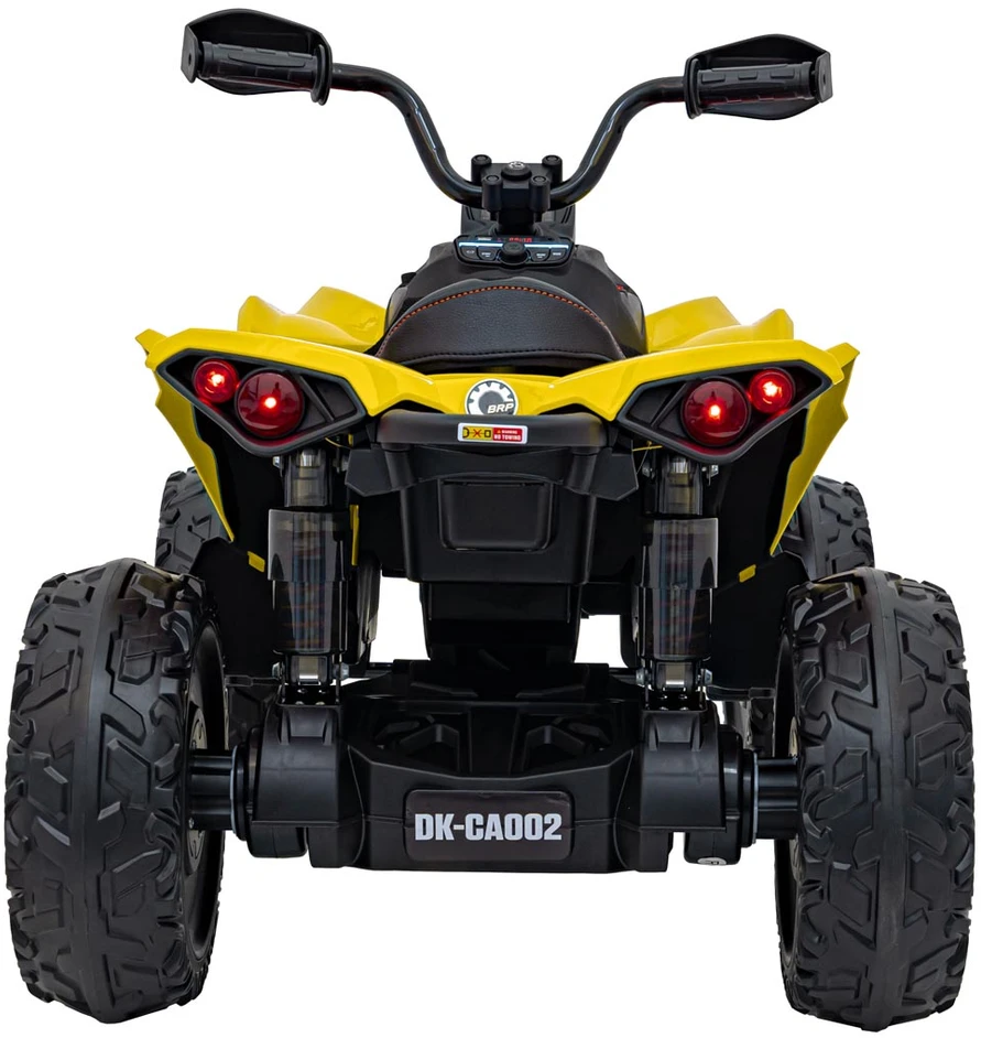 Elektrinis keturratis Maverick ATV, Geltona