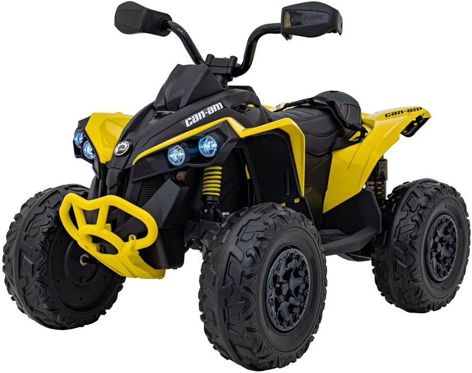 Elektrinis keturratis Maverick ATV, Geltona