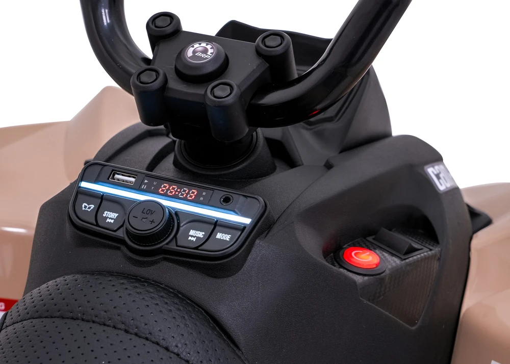 Triton Elektrinis keturratis Maverick ATV, Chaki