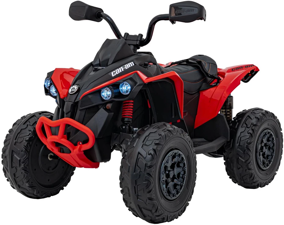Elektrinis keturratis Maverick ATV, Raudona