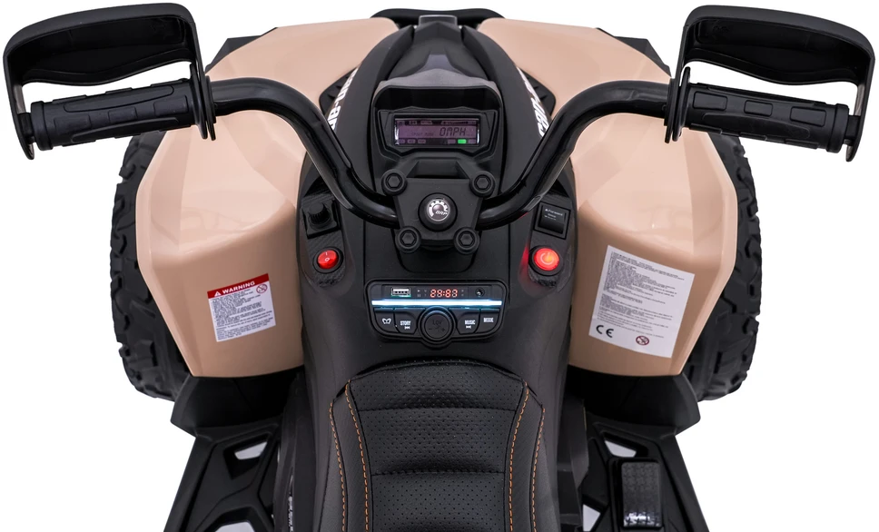 Triton Elektrinis keturratis Maverick ATV, Chaki