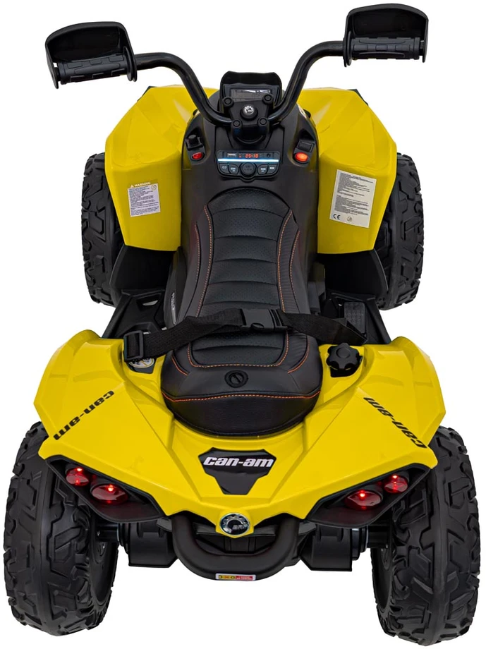 Elektrinis keturratis Maverick ATV, Geltona
