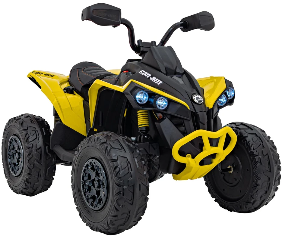 Elektrinis keturratis Maverick ATV, Geltona