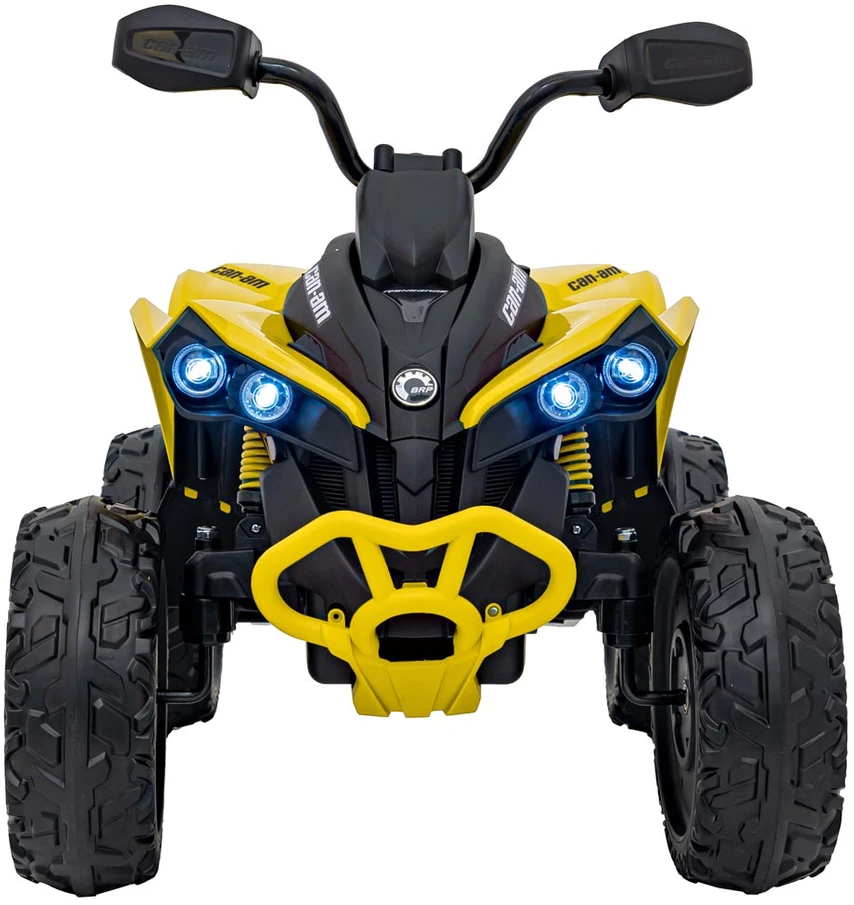Elektrinis keturratis Maverick ATV, Geltona