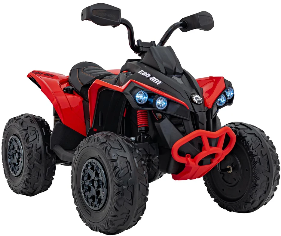 Elektrinis keturratis Maverick ATV, Raudona