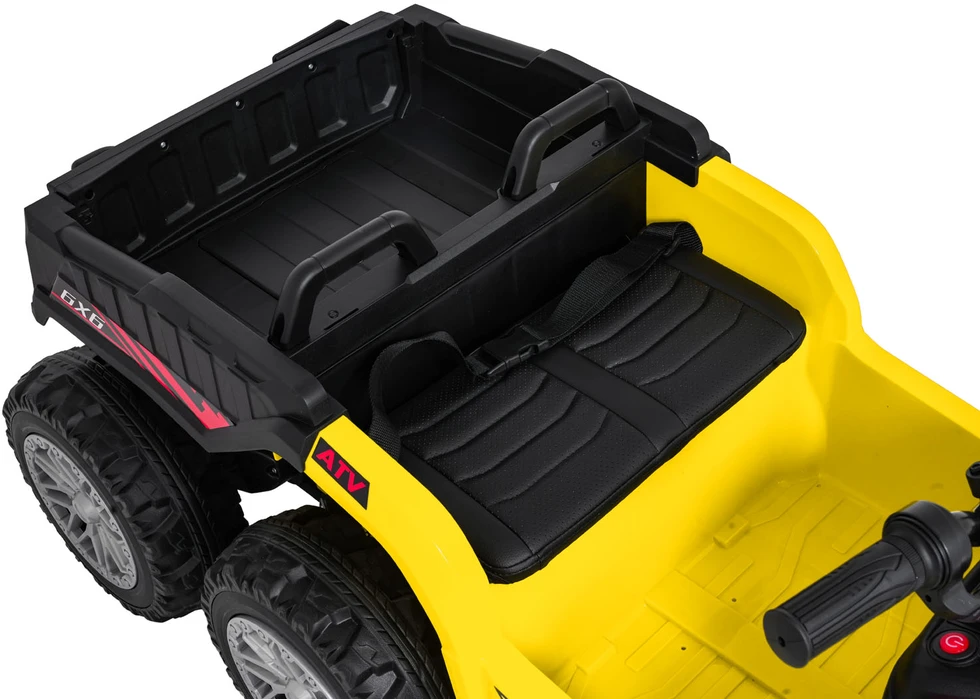 Dvivietis elektrinis keturratis Extreme Sport TX ATV 4x4, Geltona