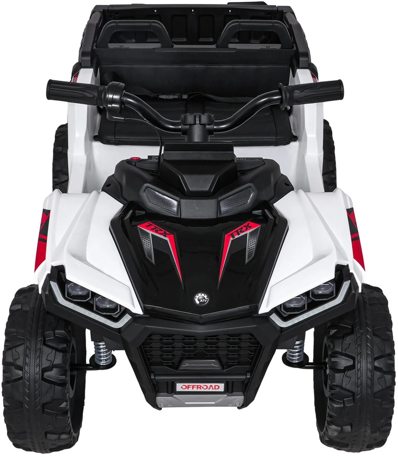 Dvivietis elektrinis keturratis Extreme Sport TX ATV 4x4, Baltas