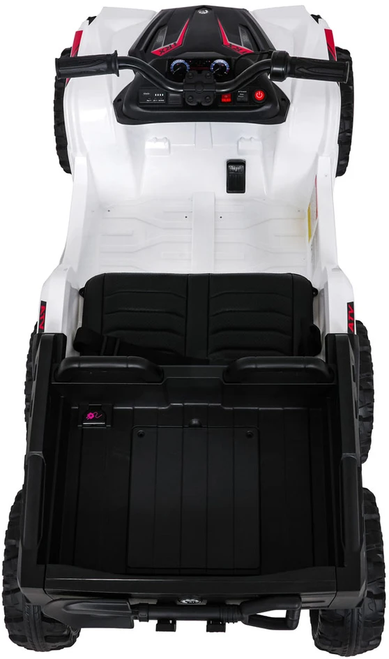 Dvivietis elektrinis keturratis Extreme Sport TX ATV 4x4, Baltas