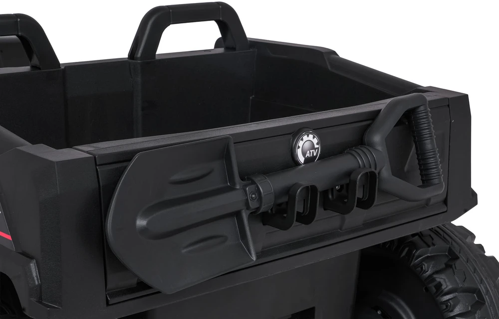 Dvivietis elektrinis keturratis Extreme Sport TX ATV 4x4, Juodas