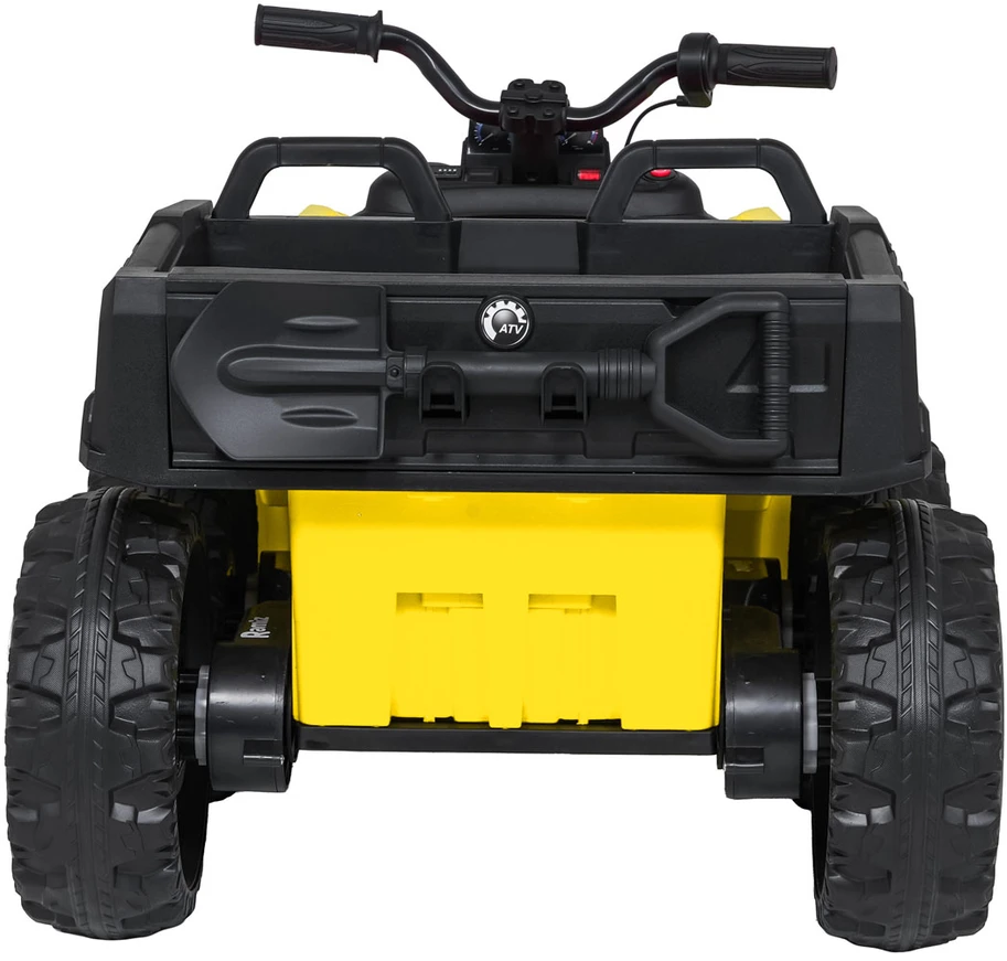 Dvivietis elektrinis keturratis Extreme Sport TX ATV 4x4, Geltona