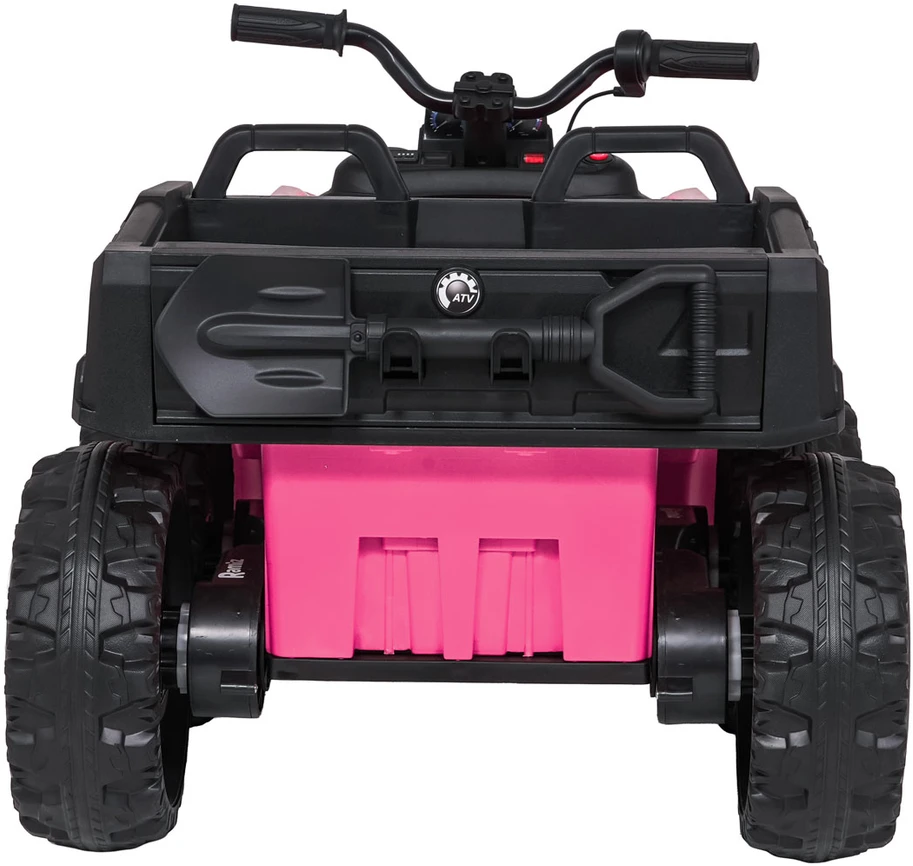 Dvivietis elektrinis keturratis Extreme Sport TX ATV 4x4, Rožinė